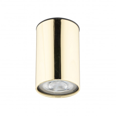 Lampa spot tubka Top Gold 5cm H8cm złota TK Lighting