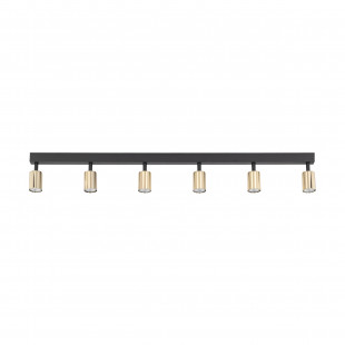 Reflektor sufitowy 6 punktowy Top Gold 127cm złoty TK Lighting