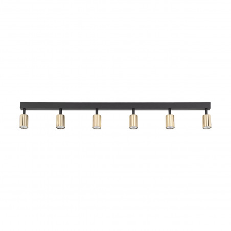 Reflektor sufitowy 6 punktowy Top Gold 127cm złoty TK Lighting