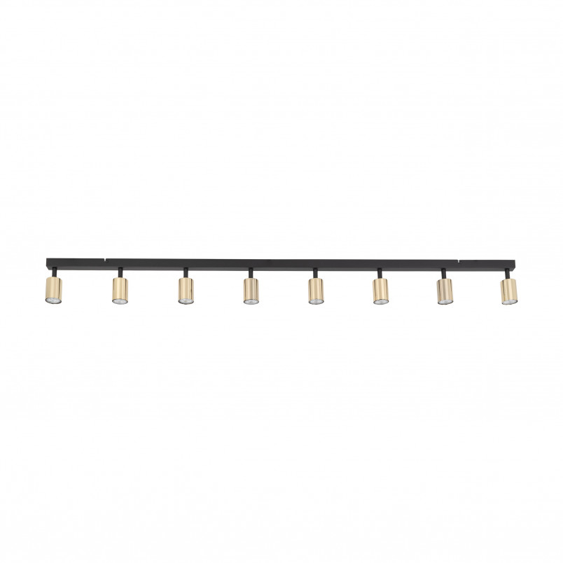 Reflektor sufitowy 8 punktowy Top Gold 170cm złoty TK Lighting