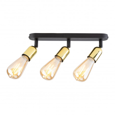 Reflektor sufitowy 4 punktowy Top Gold II 52cm złoty TK Lighting