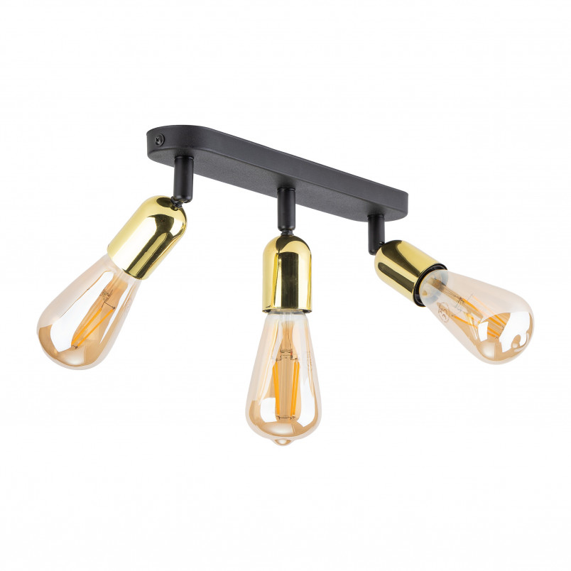 Reflektor sufitowy 4 punktowy Top Gold II 52cm złoty TK Lighting