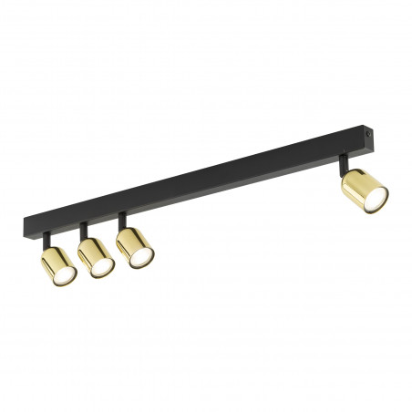 Reflektor sufitowy 4 punktowy Top Gold 94cm złoty TK Lighting