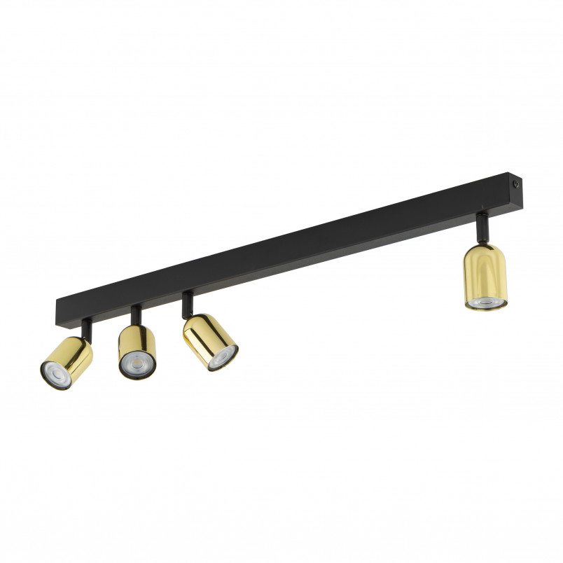 Reflektor sufitowy 4 punktowy Top Gold 94cm złoty TK Lighting