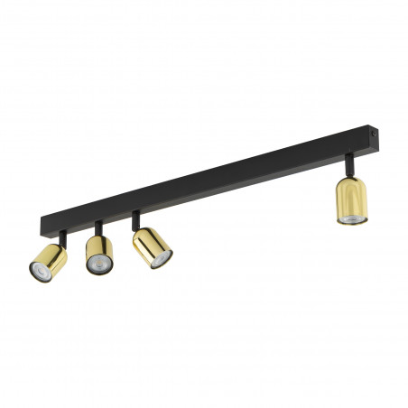 Reflektor sufitowy 4 punktowy Top Gold 94cm złoty TK Lighting
