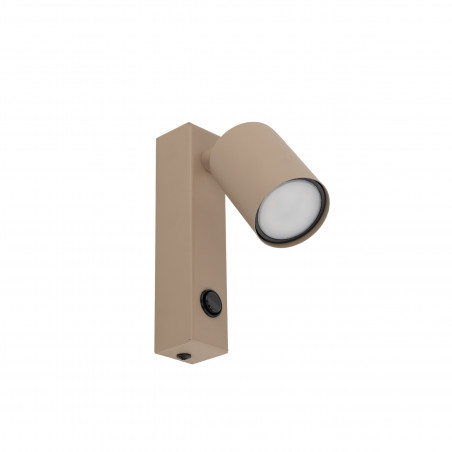 Kinkiet reflektorek z włącznikiem Top Sabia beżowy TK Lighting