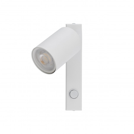 Kinkiet reflektorek z włącznikiem Top biały TK Lighting