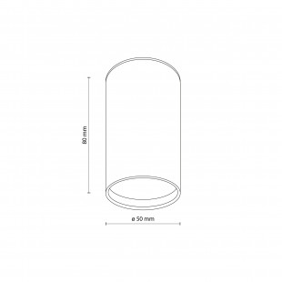 Lampa spot tuba Top 5cm H8cm biały TK Lighting