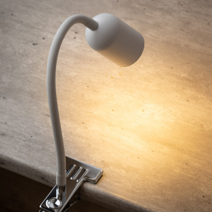 Lampka klips Top biała TK Lighting