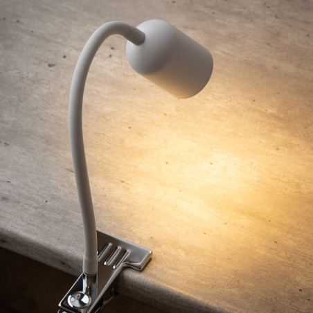 Lampka klips Top biała TK Lighting