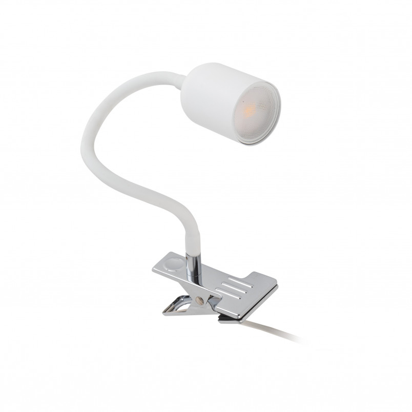Lampka klips Top biała TK Lighting