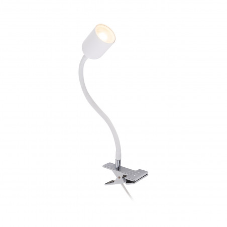Lampka klips Top biała TK Lighting