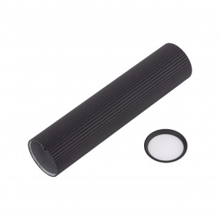 Lampa spot tuba ryflowana Tune 5,5cm H24cm czarna TK Lighting