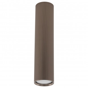 Lampa spot tuba ryflowana Tune 5,5cm H24cm brązowa TK Lighting
