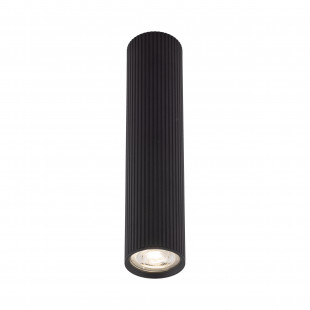 Lampa spot tuba ryflowana Tune 5,5cm H24cm czarna TK Lighting
