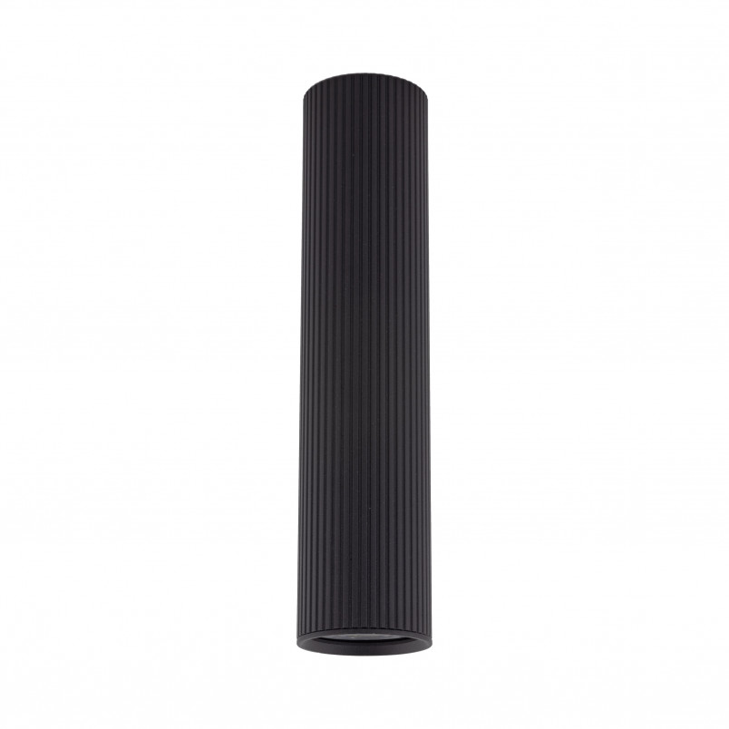 Lampa spot tuba ryflowana Tune 5,5cm H24cm czarna TK Lighting