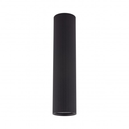 Lampa spot tuba ryflowana Tune 5,5cm H24cm czarna TK Lighting