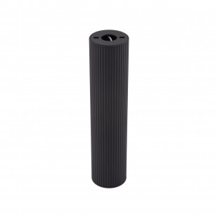 Lampa spot tuba ryflowana Tune 5,5cm H24cm czarna TK Lighting
