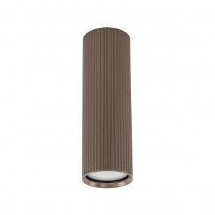 Lampa spot tuba ryflowana Tune 5,5cm H17cm brązowa TK Lighting