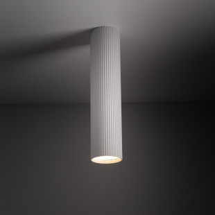Lampa spot tuba ryflowana Tune 5,5cm H24cm biała TK Lighting