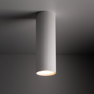 Lampa spot tuba ryflowana Tune 5,5cm H17cm biała TK Lighting