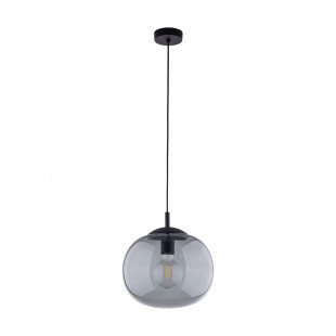 Lampa wisząca szklana Vibe 30cm grafitowa TK Lighting