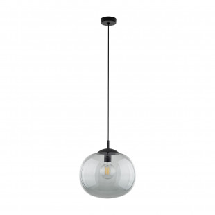 Lampa wisząca szklana Vibe 35cm grafitowa TK Lighting