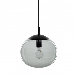 Lampa wisząca szklana Vibe 35cm grafitowa TK Lighting