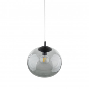 Lampa wisząca szklana Vibe 35cm grafitowa TK Lighting