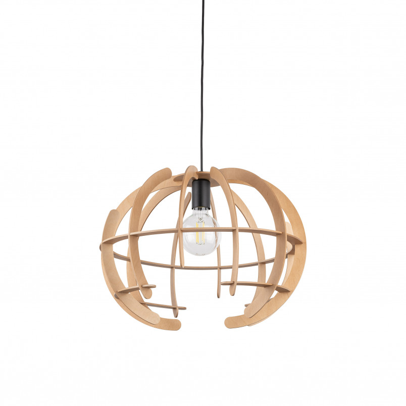 Lampa ze sklejki wisząca kula Venus 43cm TK Lighting