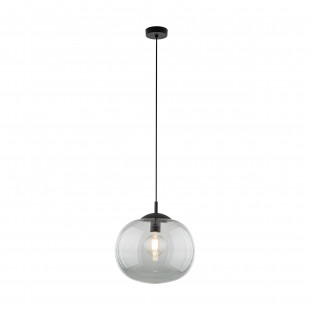 Lampa wisząca szklana Vibe 35cm grafitowa TK Lighting