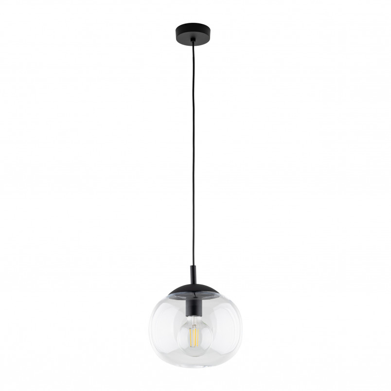 Lampa wisząca szklana Vibe 25cm przezroczysta TK Lighting