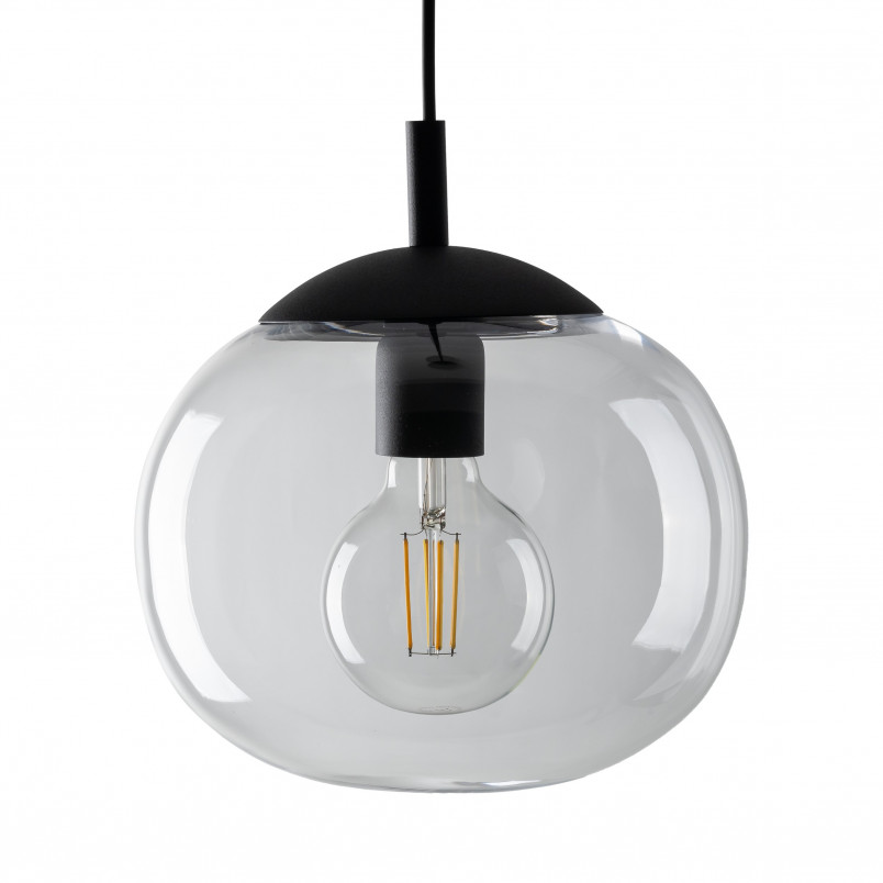 Lampa wisząca szklana Vibe 25cm przezroczysta TK Lighting