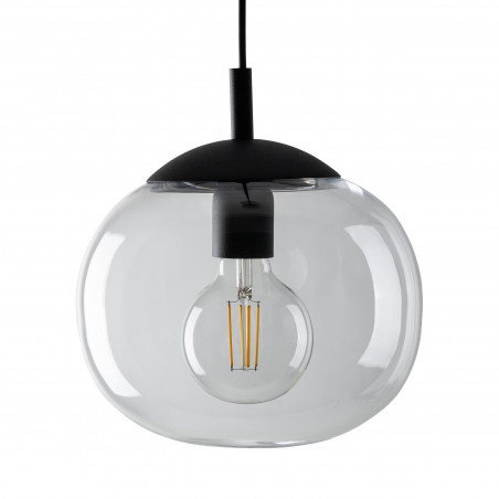 Lampa wisząca szklana Vibe 25cm przezroczysta TK Lighting