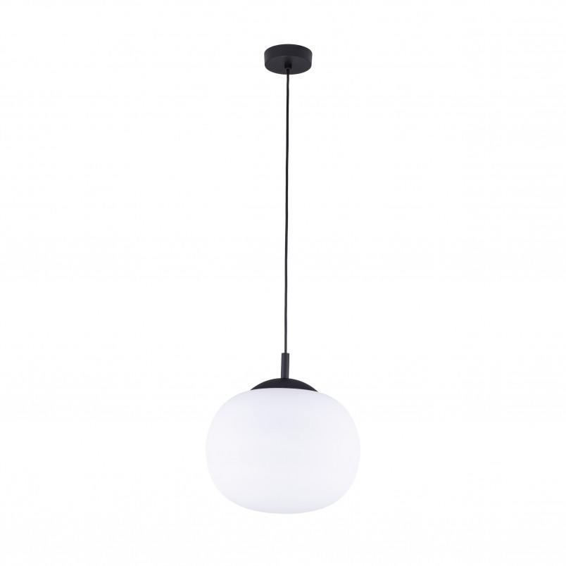 Lampa wisząca szklana Vibe 30cm biała TK Lighting