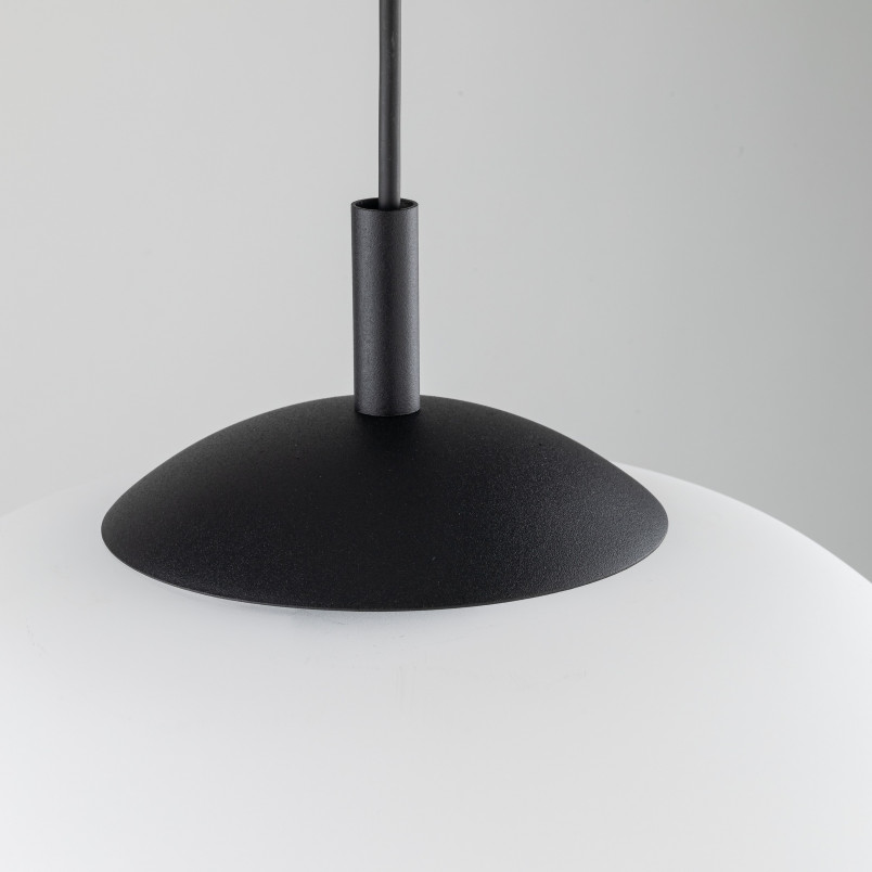 Lampa wisząca szklana Vibe 30cm biała TK Lighting