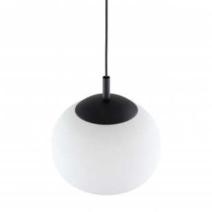 Lampa wisząca szklana Vibe 30cm biała TK Lighting