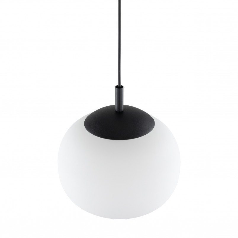Lampa wisząca szklana Vibe 30cm biała TK Lighting