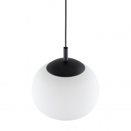 Lampa wisząca szklana Vibe 30cm biała TK Lighting