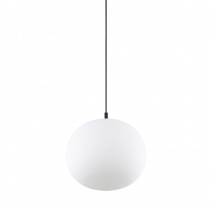 Lampa wisząca szklana Vibe 30cm biała TK Lighting