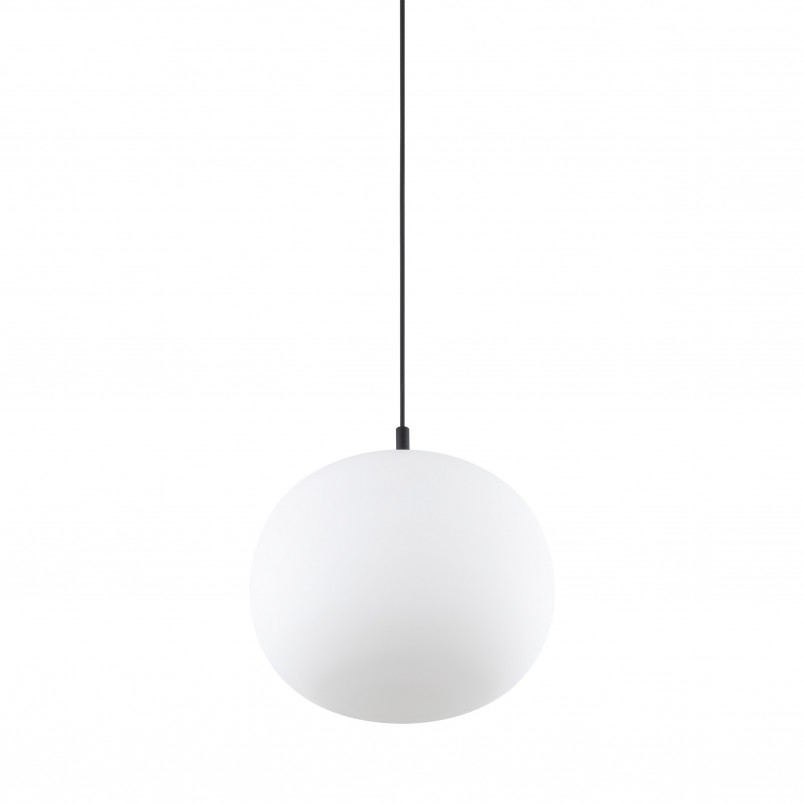 Lampa wisząca szklana Vibe 30cm biała TK Lighting
