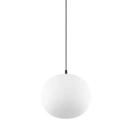 Lampa wisząca szklana Vibe 30cm biała TK Lighting