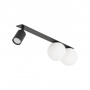 Reflektor sufitowy podtynkowy Vox III biało-czarny TK Lighting