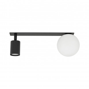 Reflektor sufitowy podtynkowy Vox II biało-czarny TK Lighting