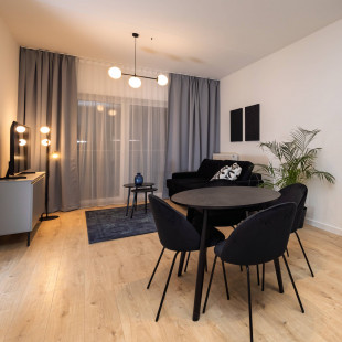 Lampa podłogowa 2 szklane kule z reflektorkiem Vox 152cm biało-czarna TK Lighting