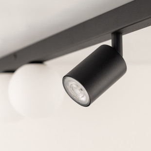 Reflektor sufitowy 4 punktowy Vox biało-czarny TK Lighting