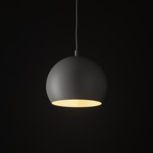 Lampa wisząca kula metalowa Zoe 17cm beżowa TK Lighting
