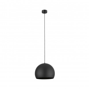 Lampa wisząca kula metalowa Zoe 27cm czarna TK Lighting