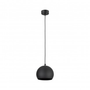Lampa wisząca kula metalowa Zoe 17cm czarna TK Lighting