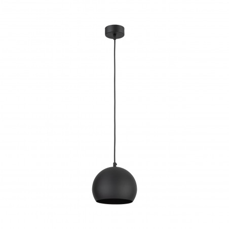 Lampa wisząca kula metalowa Zoe 17cm czarna TK Lighting